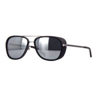 Matsuda M3023 Sunglasses Antique Silver / Matte Black